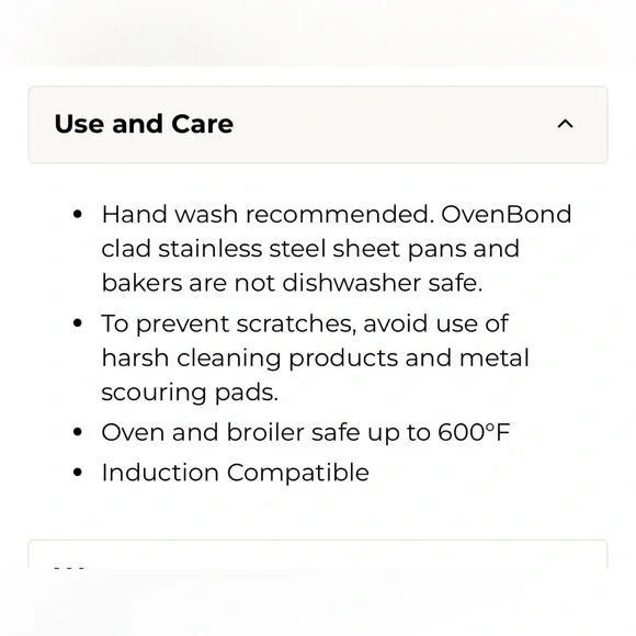 Hestan OvenBond Tri-ply Half Sheet Pan - Picture 15 of 16